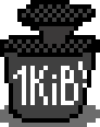 1KiB weight pixelart.